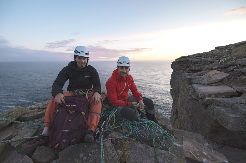 Getting down off the Old Man of&nbsp;Hoy